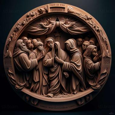 3D model Apostles creed (STL)